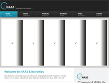Tablet Screenshot of naazelectronics-me.com